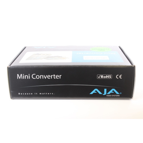 AJA HD10DA 1x6 HD/SD-SDI Distribution Amp - In Original Box box3