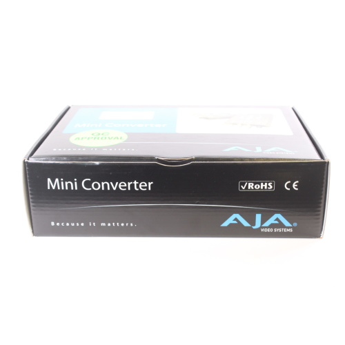 AJA HD10DA 1x6 HD/SD-SDI Distribution Amp - In Original Box box1