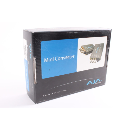 AJA Model HD5DA HD/SD Distribution Amp - In Original Box (Damaged PSU Lock) box2