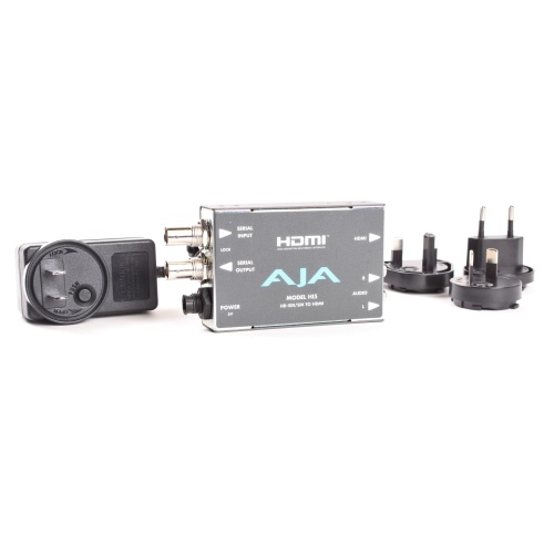 AJA Model HI5 HD-SDI/SDI to HDMI - In Original Box main