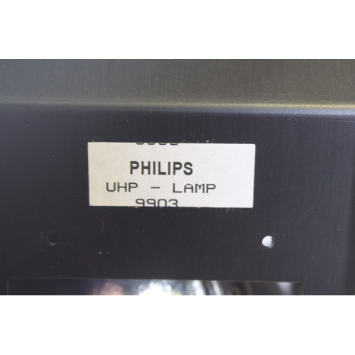 Philips 9903 UHP Lamp label