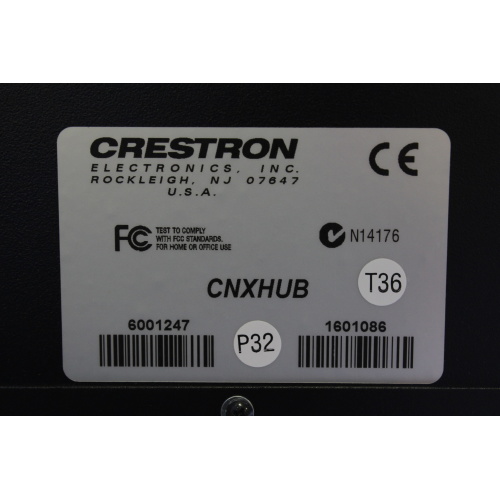 Crestron CNXHUB Cresnet Hub label
