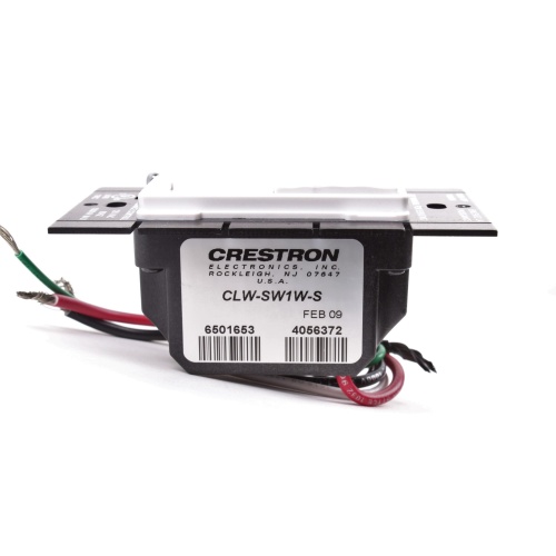 Crestron CLW-SW1W-S Single-Button Wall Switch side3