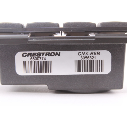 Crestron CNX-B8B 8-Button Wall Keypad label