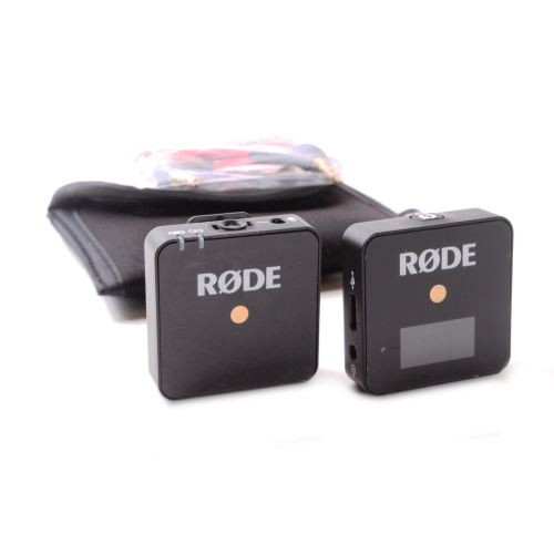 RODE Wireless GO Compact Wireless Microphone System w/ Pouch kit