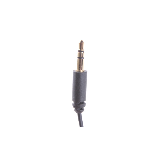 Saramonic SR-M1 Omnidirectional Lavalier Microphone Cable with 3.5mm TRS Connector (Lot of 2) connector