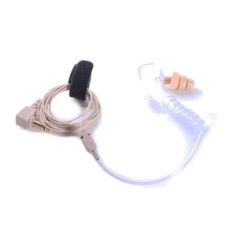 Voice Technology VT600T IFB Earpiece w/ Coiled Tube front1