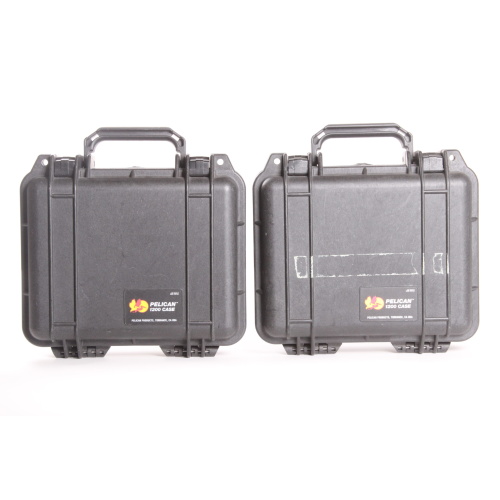 pelican-1200-protector-case-black-lot-of-2-FRONT