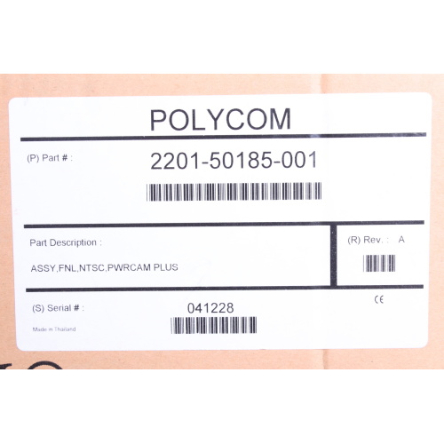 Polycom APTZ-2N Video Conference Camera