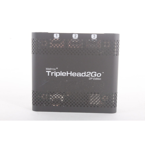 Matrox TripleHead2Go DP Edition 3x1 Displayport Splitter front1