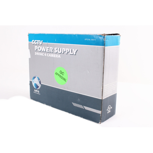 UPG Security Solutions 24VAC 4 Camera CCTV Power Supply (In Original Box) box