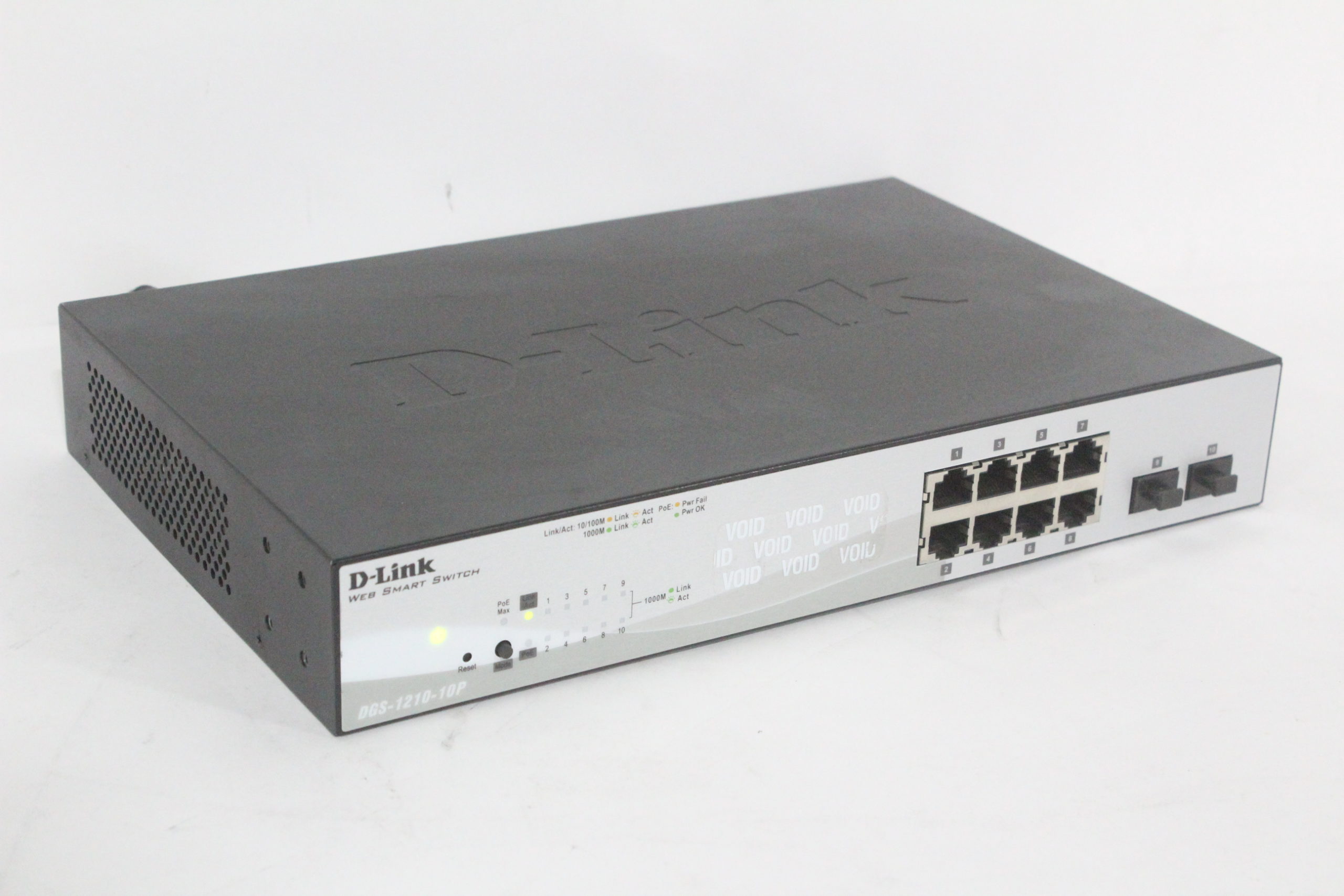 D-Link Web Smart DGS-1210-10P - switch - 10 ports - managed - DGS-1210-10P  - Ethernet Switches 