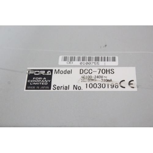 FOR.A DCC-70HS HDSD Digital Color Corrector Pair - 6