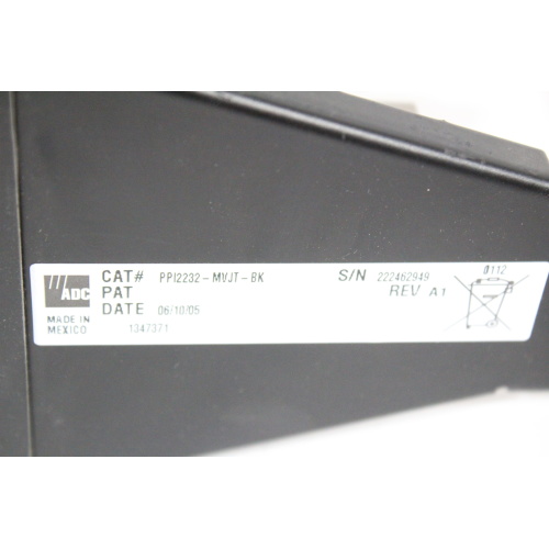 adc-ppi2232-mvjt-bk-2x32-2u-hdsdi-patch-bay-label1