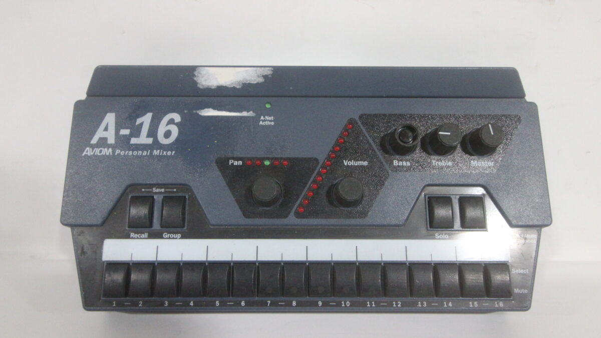 Aviom A-16 Personal Mixer — AudioTechnology