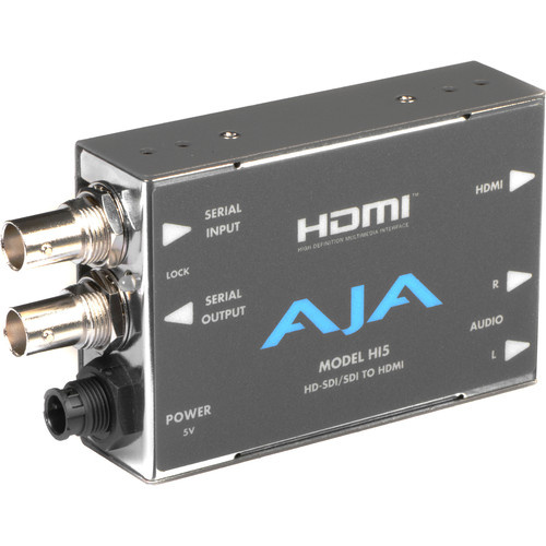 AJA Model HI5 HD-SDI/SDI to HDMI (C1496-235) Used-Good