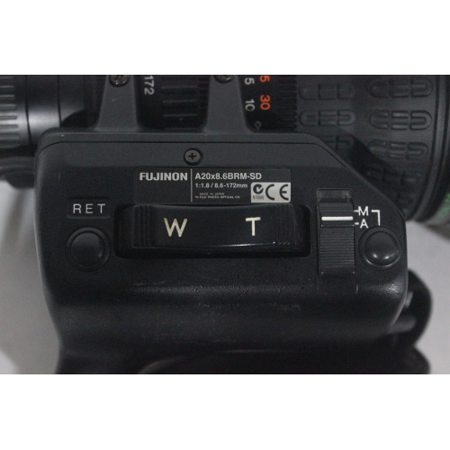 Fujinon A20x8.6BRM-SD 11.88.6-172mm Broadcast Zoom Lens - 6
