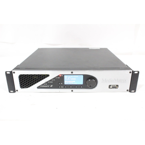 Peavey Nion n6 MediaMatrix Programmable Digital Audio Processor w CobraNet Digital Audio Network Module and 4 Analog 8 Output Option Cards and RS-232 Remote Control Port - 1