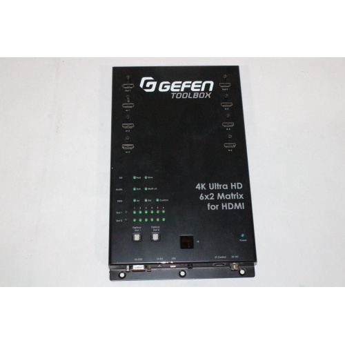 Gefen ToolBox 62 Matrix Ultra HD HDMI Video Switch, Black - 1