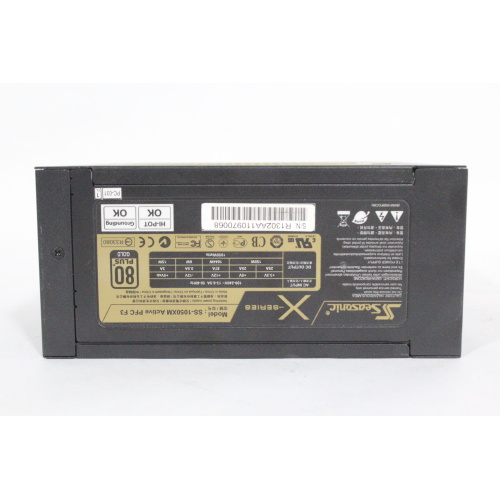 Seasonic SS-1050XM 1050-Watts ATX12VEPS12V SLI Certified 80 Plus Gold Certified Active PFC Power Supply - 5