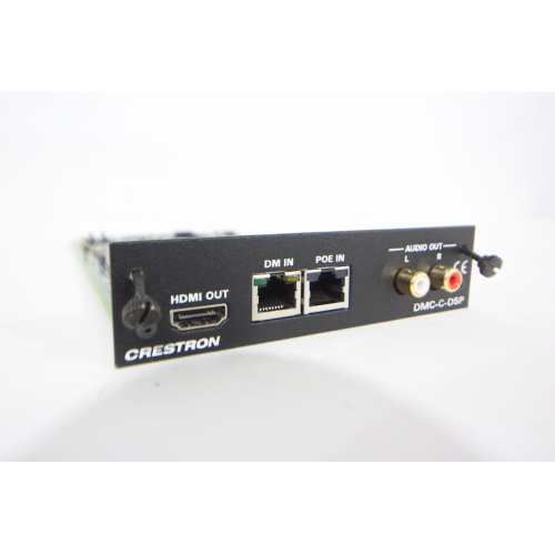 Crestron DMC-C-DSP HDBaseT® Certified DigitalMedia 8G+® Input Card w/Downmixing for DM® Switchers