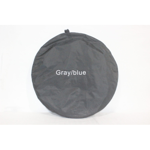 57x76 Collapsible 2-in-1 BlueGray Backdrop w Zipper Pouch - 1