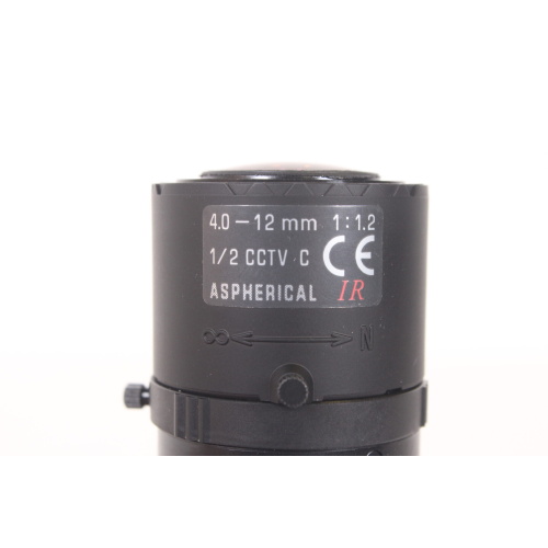 Raytec RAYMAX RM50-AI-50-VRT Short Range Infrared Illuminator for BrainSalt w PSU and iDS UI-5240CP-NIR-GL Infrared Camera w Tamron 12 4-12mm F1.2 Infarared Manual C-Mount Lens in Cardboard Box - 13