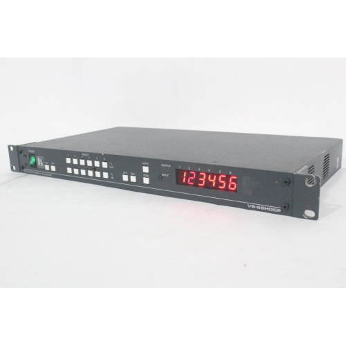 Kramer VS-66HDCP 6x6 DVI Matrix Switcher - 1