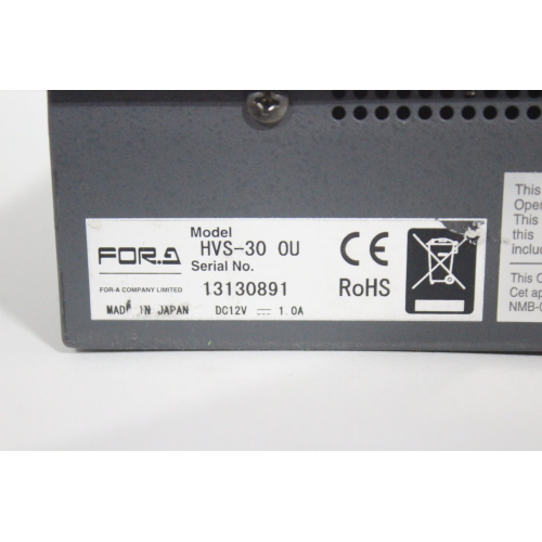 FOR.A HVS-30 OU Digital Video Switcher for HVS-300