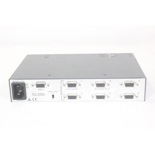 Extron DA RGB/YUV Series 1X6 Wideband Distribution Amplifier DA6 RGBHV in Hard Case