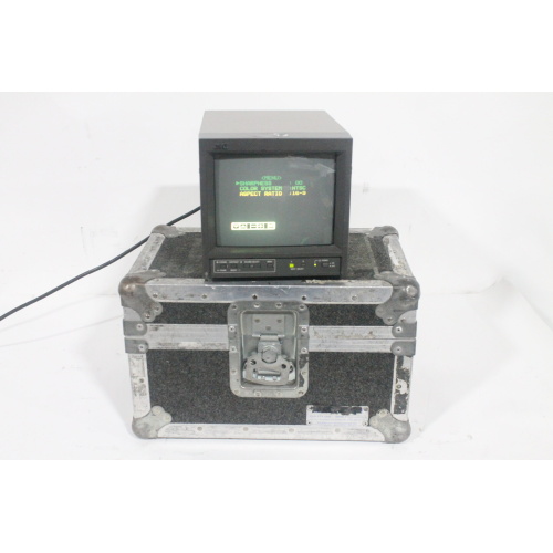 JVC TM-A101G 10 CRT Professional Color Video Monitor w Hard Carrying Case - 1