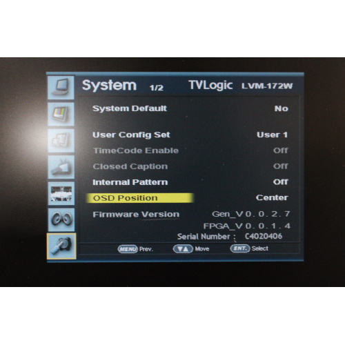 TVLogic LVM-172W 17 Multi-format Broadcast LCD Monitor Broken Stand - 8