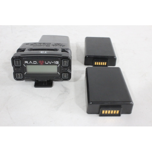 Radio Active Designs UV-1G V3 Intercom Belt Pack w/ (2) BP-L UV Rechargeable Battery Packs